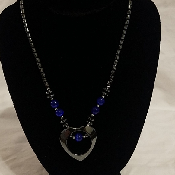 Hematite Beaded Necklace - Picture 1 of 7